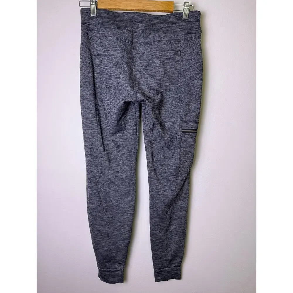 Athleta Metro Jogger XS Heathered Gray Space Dye Athletic Pants - Picture 3 of 4